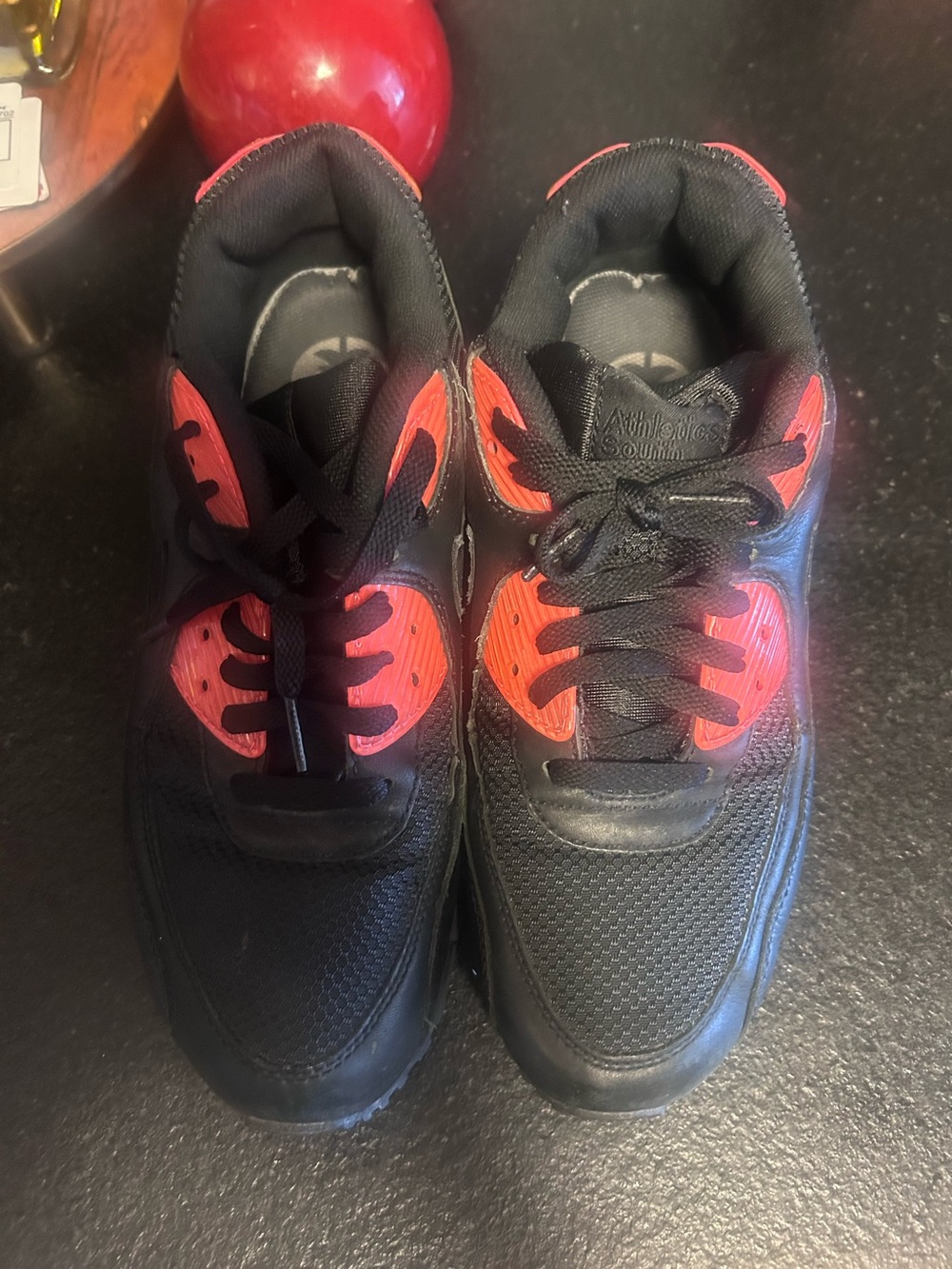 Nike Air Max 90 CT LE Athletic South Mens 10 Black Infrared Shoes